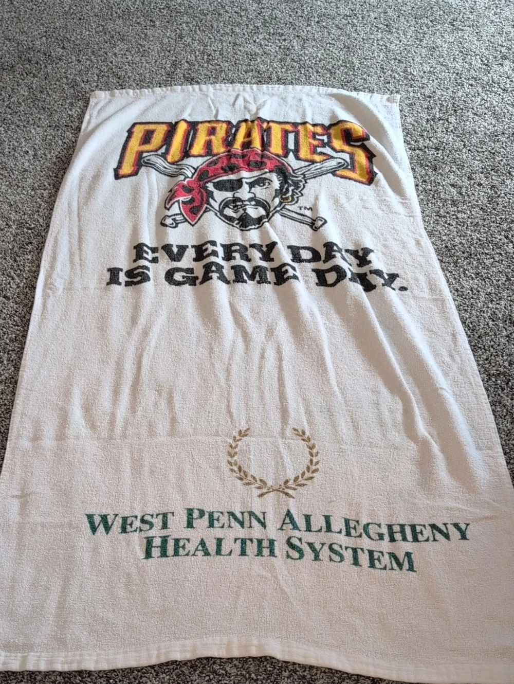 Pirates White Promotional Beach Towel